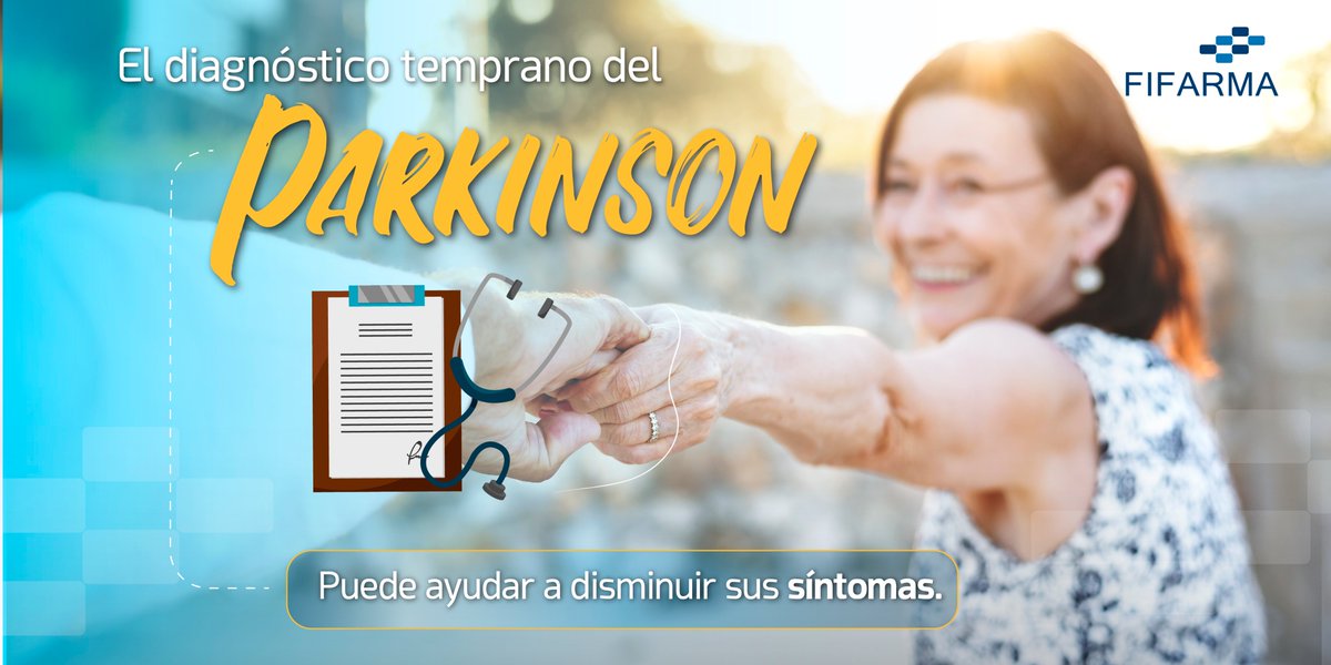 FifarmaLatam's tweet photo. Esta enfermedad aparece principalmente desde los 60 años de edad siendo diagnosticada en más de 7 millones de personas a nivel mundial para el 2019. La industria farmacéutica trata esta enfermedad con medicamentos y terapias que mejoran la calidad de vida. #parkinson #CAEMe https://t.co/gUivJRXClt