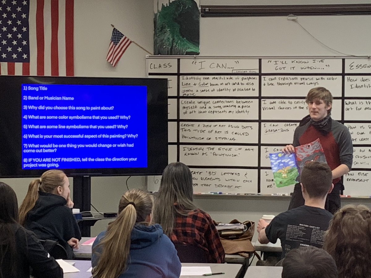 WahooHSARt's tweet photo. Great job sharing today Ben! https://t.co/GwJQHEK2im