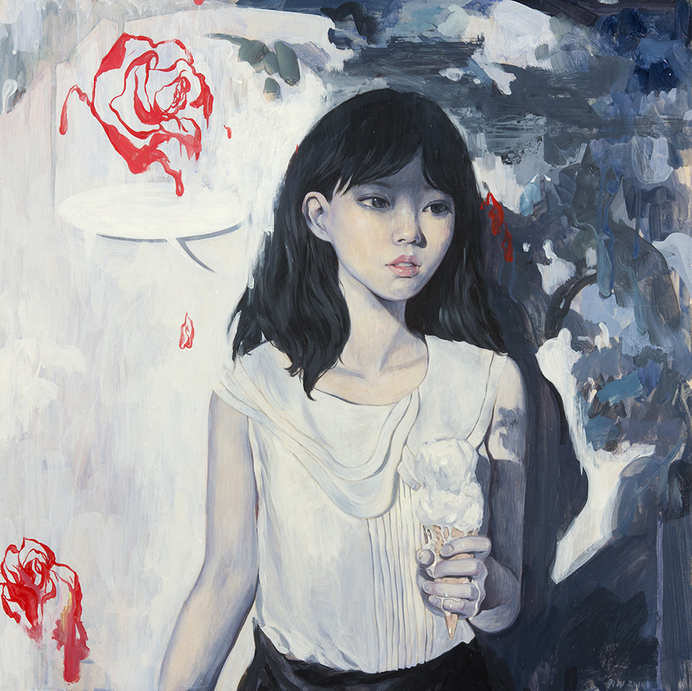 Paintings by Chinese-American artist Helice Wen, 2010s