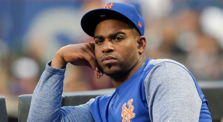 WFAN660's tweet photo. #Mets outfielder Yoenis Cespedes says he won't be speaking to the media at all this season. https://t.co/aWsr9QMpQy https://t.co/CkVwS3uKnf