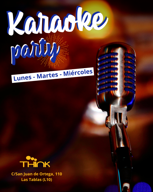 thinkmadridbar's tweet photo. Como cada semana, os esperamos lunes, martes y miércoles para disfrutar de nuestra sesión de #karaoke. 👩🏼‍🎤👨🏼‍🎤Think te brinda momentos divertidos. 🥳Empieza la semana por todo lo alto. 🔝¡Te esperamos! 😆 
📍Think Café Espectáculo
🚈Metro Las Tablas (L10)

#think #karaoke https://t.co/OK18B8pcVa
