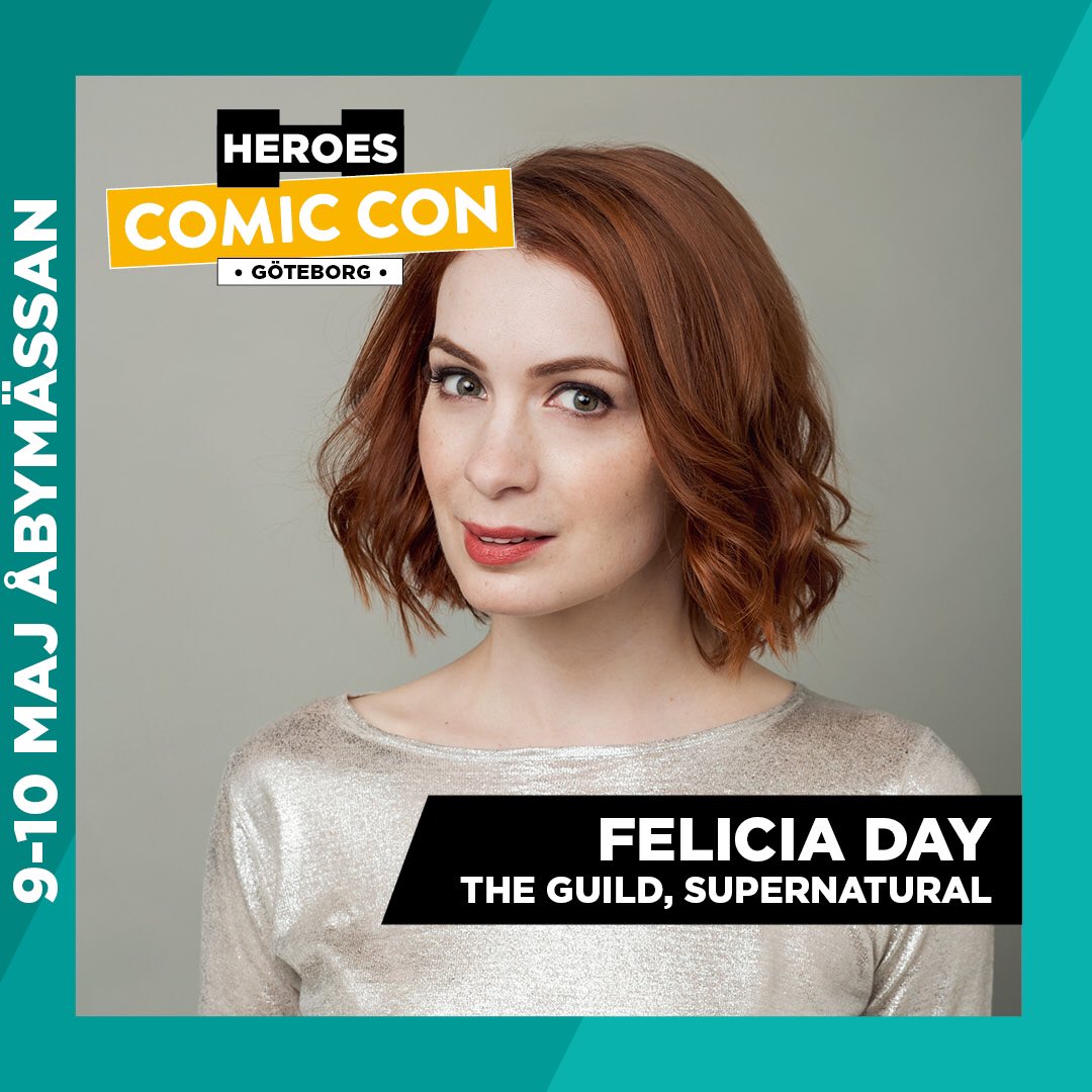Vi är sååå glada att kunna presentera Felicia Day till Comic Con Göteborg! 

Felicia Day har varit med i flertal serier och filmer, tex Supernatural. Felicia har skapat och spelat huvudrollen i The Guild och hon är dessutom en känd författare. 

Läs mer: comiccongoteborg.se/sv/felicia-day/