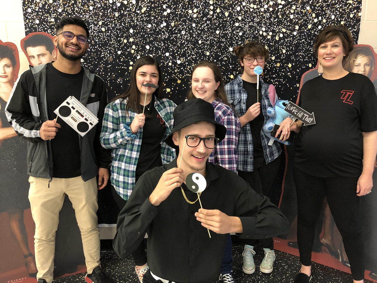 mcconnellh88's tweet image. #VISDRocks @TLRedRaiders SWAT team getting their 90's on!