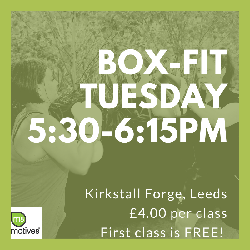 If you're in the <a href="/KirkstallForge/">Kirkstall Forge</a> area tomorrow evening, why not join us in Butlers for some boxing fun? Your first class is FREE! 530-615 pm