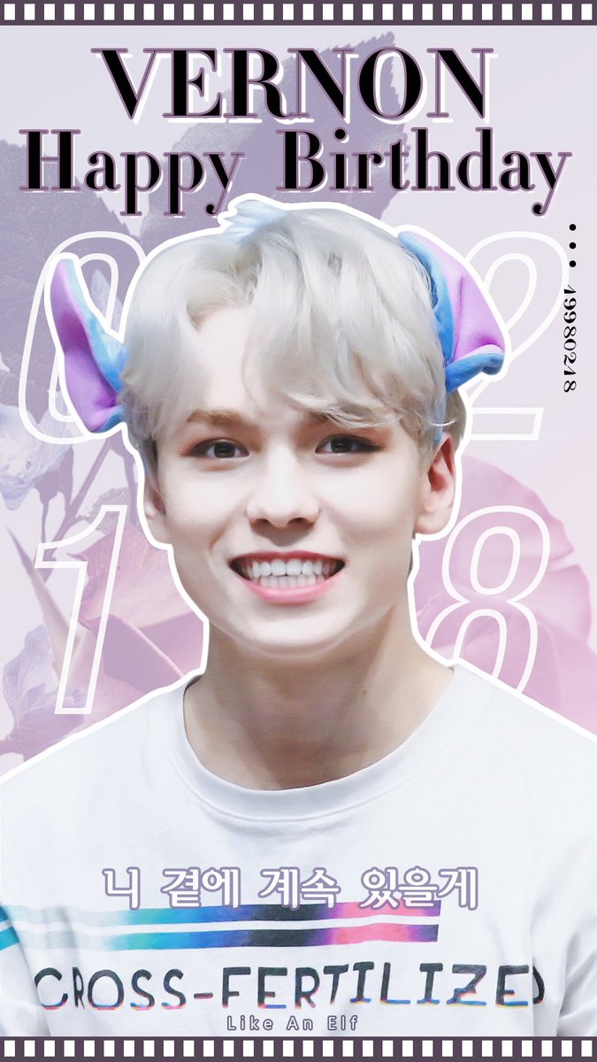 우리 한솔아~ 생일 축하해 🥳 ❤️❤️❤️
#버논  #최한솔 #VERNON #バーノン #seventeen #세븐틴