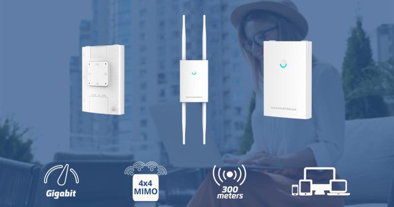 procomiletisim's tweet image. Grandstream Networks, Inc. GWN7630LR, hem iç hem de dış mekanlar için uzun menzilli bir Wi-Fi erişim noktasıdır. Daha fazla bilgi edinmek için linke tıklayınız.
lnkd.in/e6DzVmg 
#grandstream #procomteknoloji #iptelefon #ippbx #accesspoint #videokonferans #accesspoint