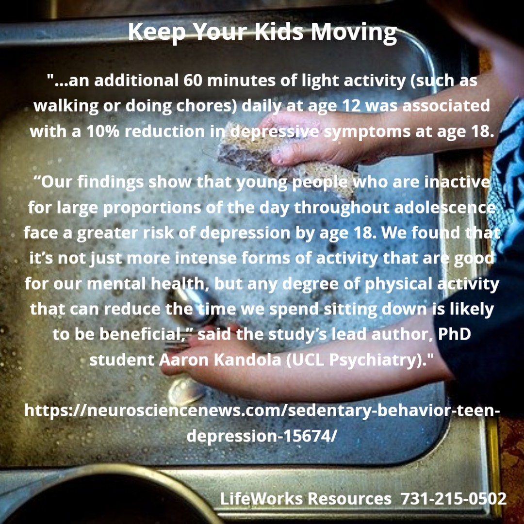 LifeWorksRes's tweet image. #counseling #depression #teens #christiancounseling #talktherapy #chores