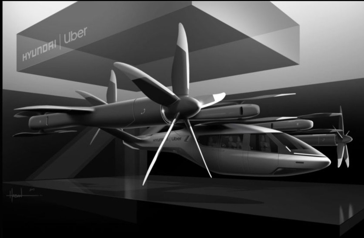 Car manufacturer Hyundai recently teamed up with Uber to create a flying ride-share concept. What radical hospitality idea do you have that's like this one? To possibly win up to $10,000, enter it in our call for entries at buff.ly/2WaMRq7. Photo by Hyundai Motor Company