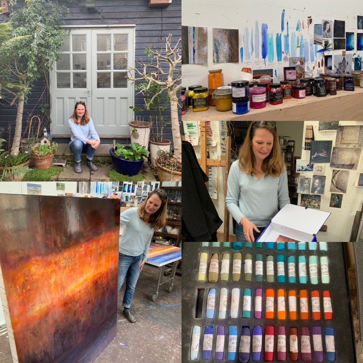 Last week I visited artist Nina Murdoch at her beautiful studio in south London. Nina’s painting ‘Minute 3’ won the ING Discerning Eye Purchase Prize in 2019. We’re planning to show more of Nina’s work at ING’s London office later this year. Watch this space!