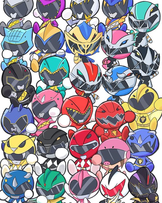 Powerrangerdinochargeのtwitterイラスト検索結果 古い順