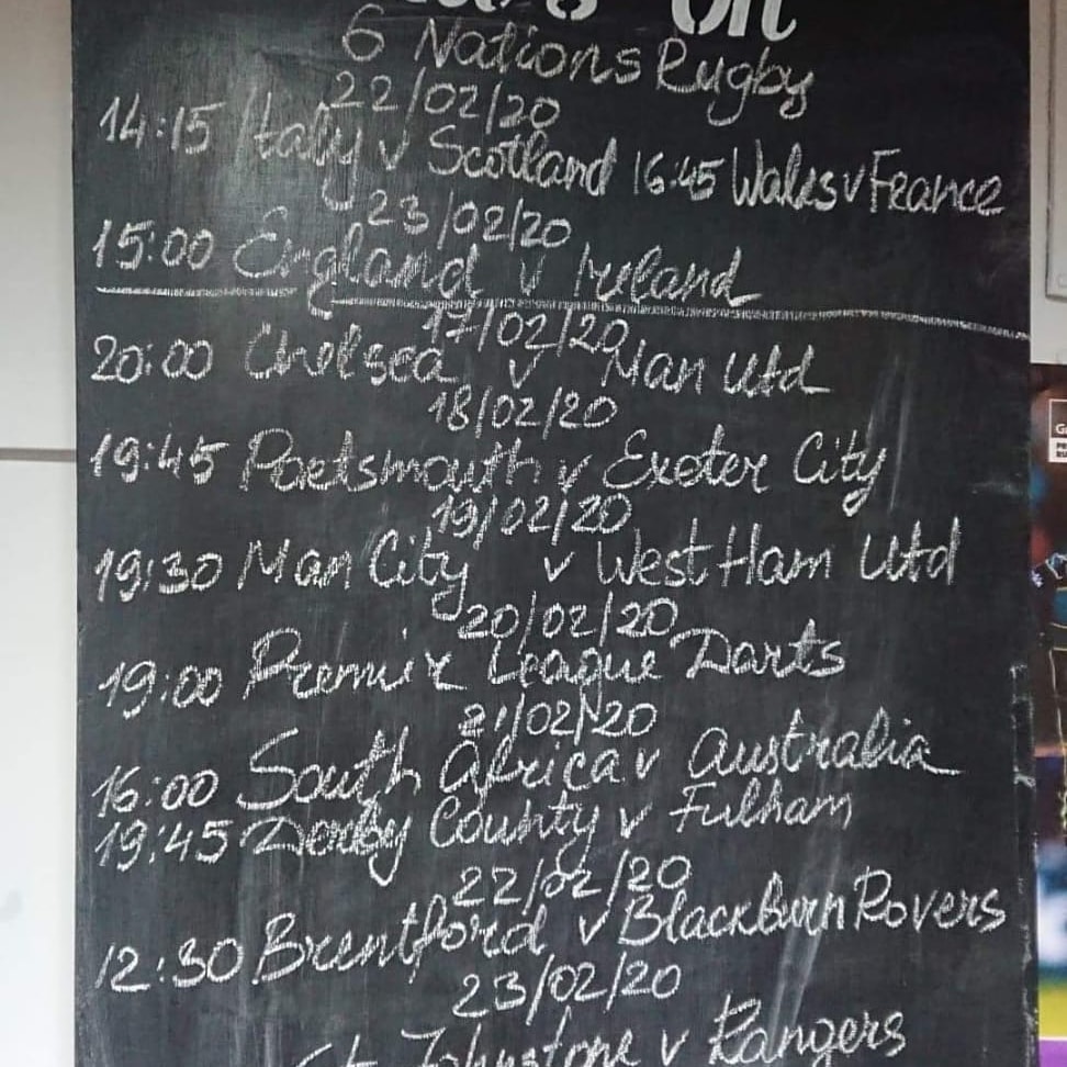 Whatch 6 Nations Rugby with us 🙂