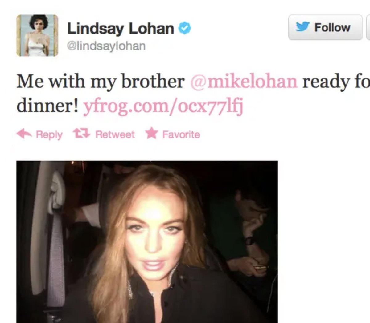 6. lindsay lohan stealing lady gaga's earrings after partying with her