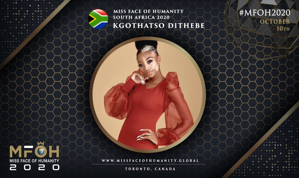 am happy to announce that I am Miss Face of Humanity South Africa, joining other women around the world who are trailblazers and change makers.