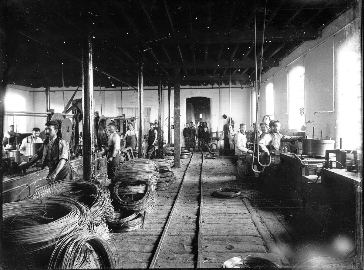 WarringtonBC's tweet photo. Do you have a story about Warrington’s proud wire heritage?

We want local people with connections to the town’s wire industries, past and present, to be a part of new project, The Wire Factory: https://t.co/pwNdDwDYek

#wirestories @HeritageFundNOR @Culture_WA https://t.co/y450uqj8gv