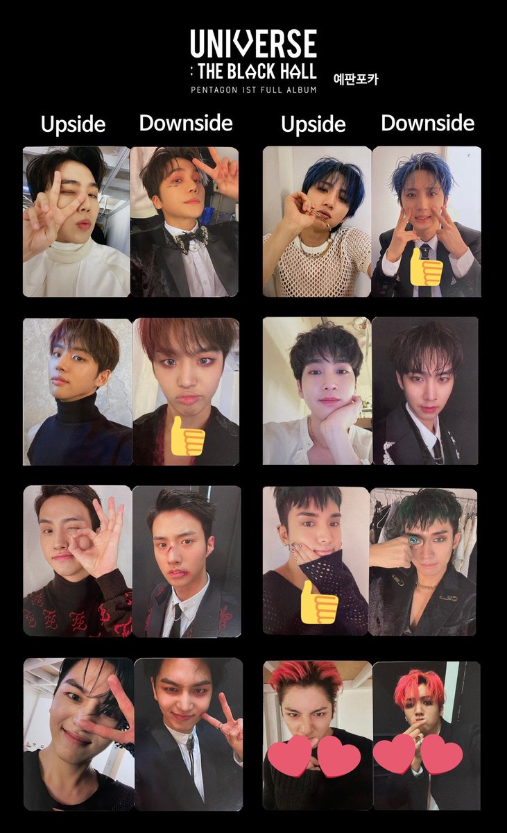 PENTAGON THE BLACK HALL トレカ 【公式通販】