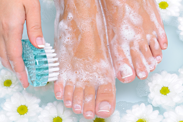 Footcare tip; wash your feet every day - use warm soapy water and take care to dry them well, especially between the toes - this will help prevent fungal infections, such as Atlete's Foot #podiatry