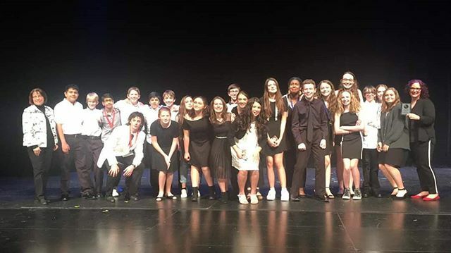 RidgeviewMS's tweet photo. Congratulations to our advanced theater and technical theater students and teachers who won 1st place at the UIL One Act Play Zone Competition. Very proud of our panthers! #RidgeviewMS #rrisd1family @roundrockisdfinearts https://t.co/c6MqHF84Ms