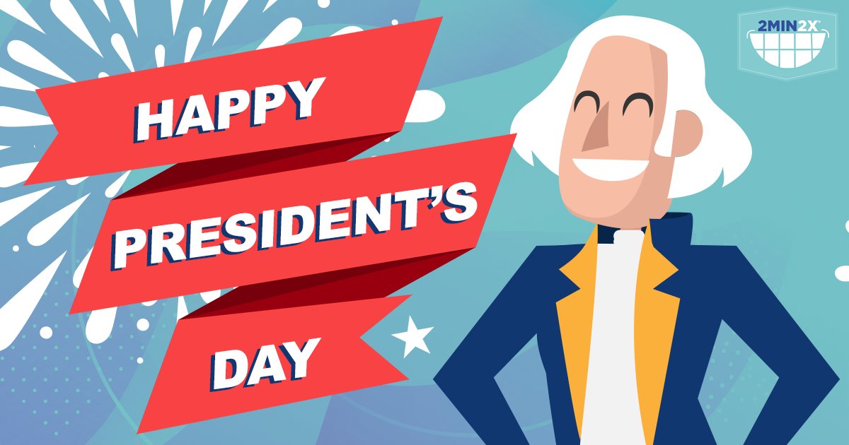 Washington may not have had wooden teeth but he did have dentures, often made of ivory, gold, lead, and human teeth! #2min2x #dentist #presidentsday #georgewashington