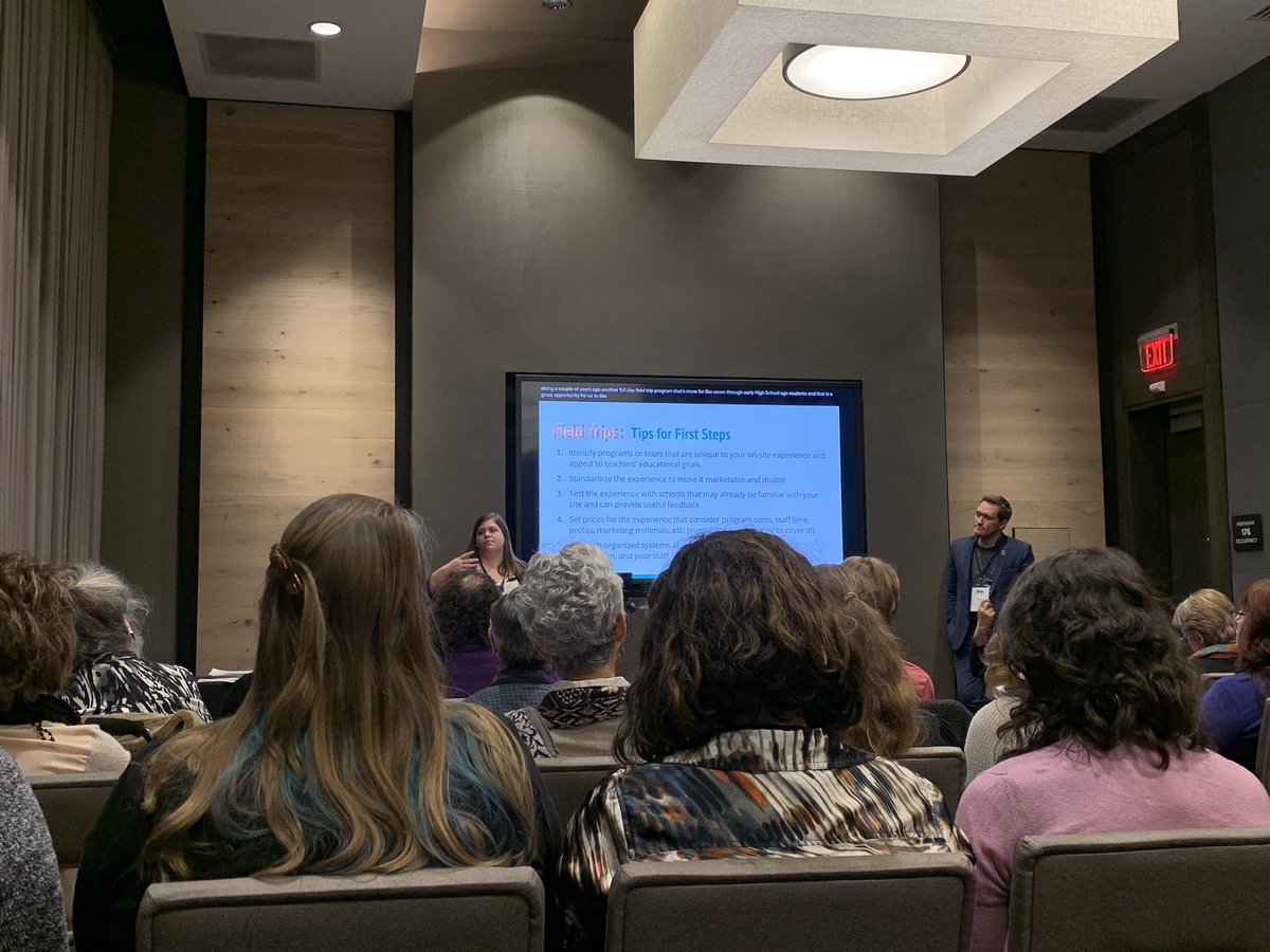 Riversdale1801's tweet photo. What DO teachers want? Thankfully we’re getting a little insight from Jenna & Mike! #standardization #flexibility #classmaterials #teacherapproved #sma2020 https://t.co/9Cbq1W8jOA