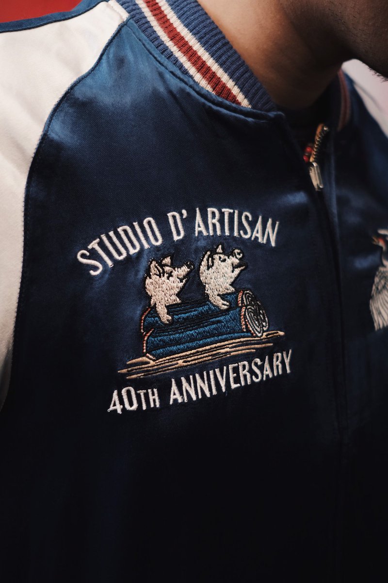 prontodenim's tweet photo. 🇯🇵 STUDIO D’ARTISAN 🇯🇵 40TH ANNIVERSARY SOUVENIR JACKET
🧥SP-034 - NAVY/YELLOW
PRICE: 11,500 THB (MEMBER: 10,350 THB)
AVAILABLE NOW @PRONTODENIM
#pronto #prontodenim #studiodartisan #osaka5 #souvenirjacket #sukajan #xpro3 #classicneg #xf23mmf2 https://t.co/856G66o7w5