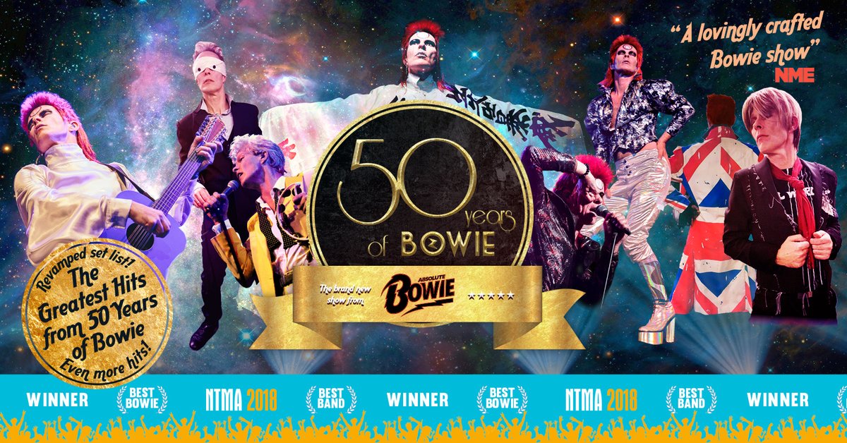 The Venue - Derby (@thevenuederby) on Twitter photo bringing the '50 Years of Bowie' show back to The Venue for a third time is <a href="/absolutebowie/">Absolute Bowie</a>, a musical journey through the iconic singer's ever changing personas.
tickets > livemusicderby.co.uk bringing the '50 Years of Bowie' show back to The Venue for a third time is <a href="/absolutebowie/">Absolute Bowie</a>, a musical journey through the iconic singer's ever changing personas.
tickets > livemusicderby.co.uk