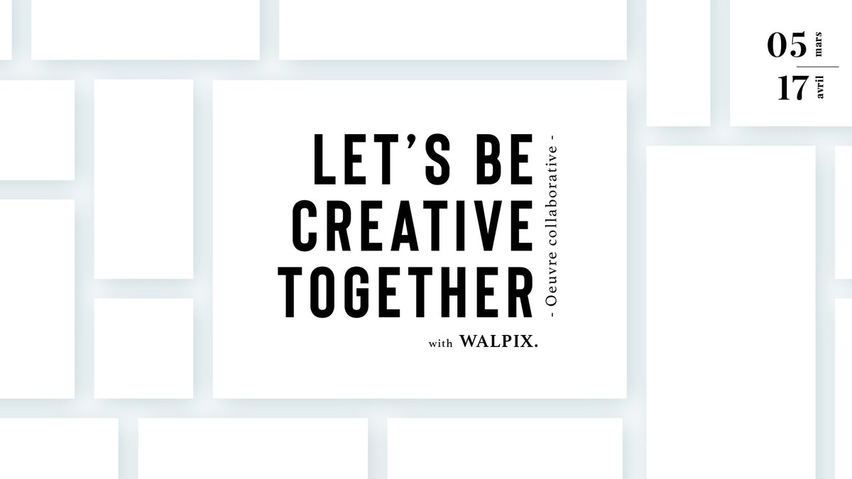 Envie de créer ?  Envie de collaborer ensemble ? Alors, n'hésite pas à venir à partir du 5 mars à notre exposition participative à la MDD 😊 Inscription obligatoire pour le vernissage #lbct 

eventbrite.be/e/lets-be-crea…