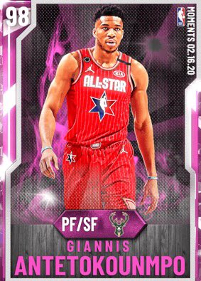 NBA2K20LockerC2's tweet photo. Greek Freek! Get his moments for a limited time for only 50k MT. PS4 only, dm me https://t.co/FNpSaLJhnP