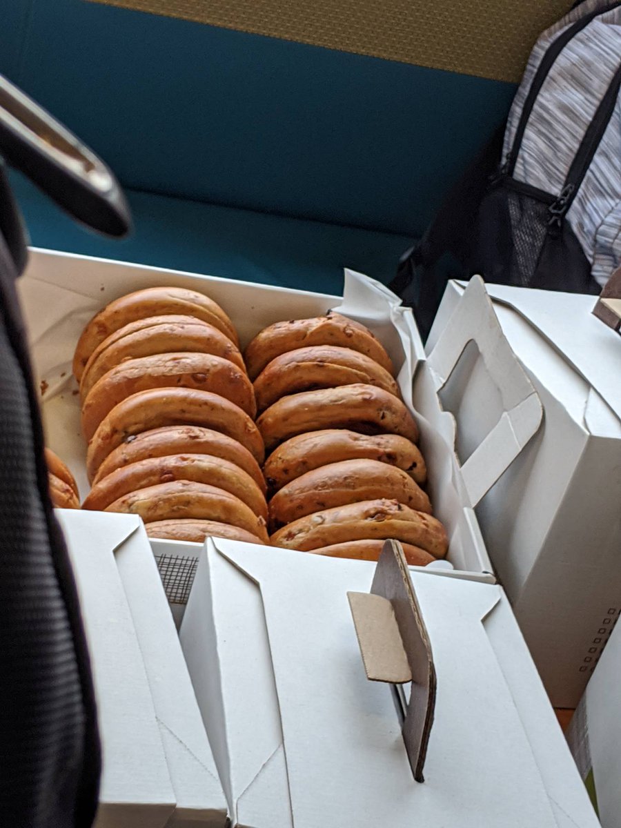 NebEngineering's tweet photo. Bagels and coffee, sponsored by Sampson Construction, are free for #NebEWeek20 on second floor Nebraska Hall. Check the eSAB, NESCO & #NebEngineering Facebook pages for complete EWeek event schedules. https://t.co/A6htMOE9mY