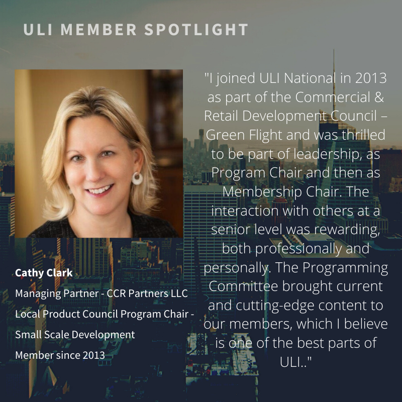 February Member Spotlight: Cathy Clark
#ULI #ULIMichigan #detroit #realestate #memberspotlight #wlimichigan #women #womenempoweringwomen #smallscaledevelopment