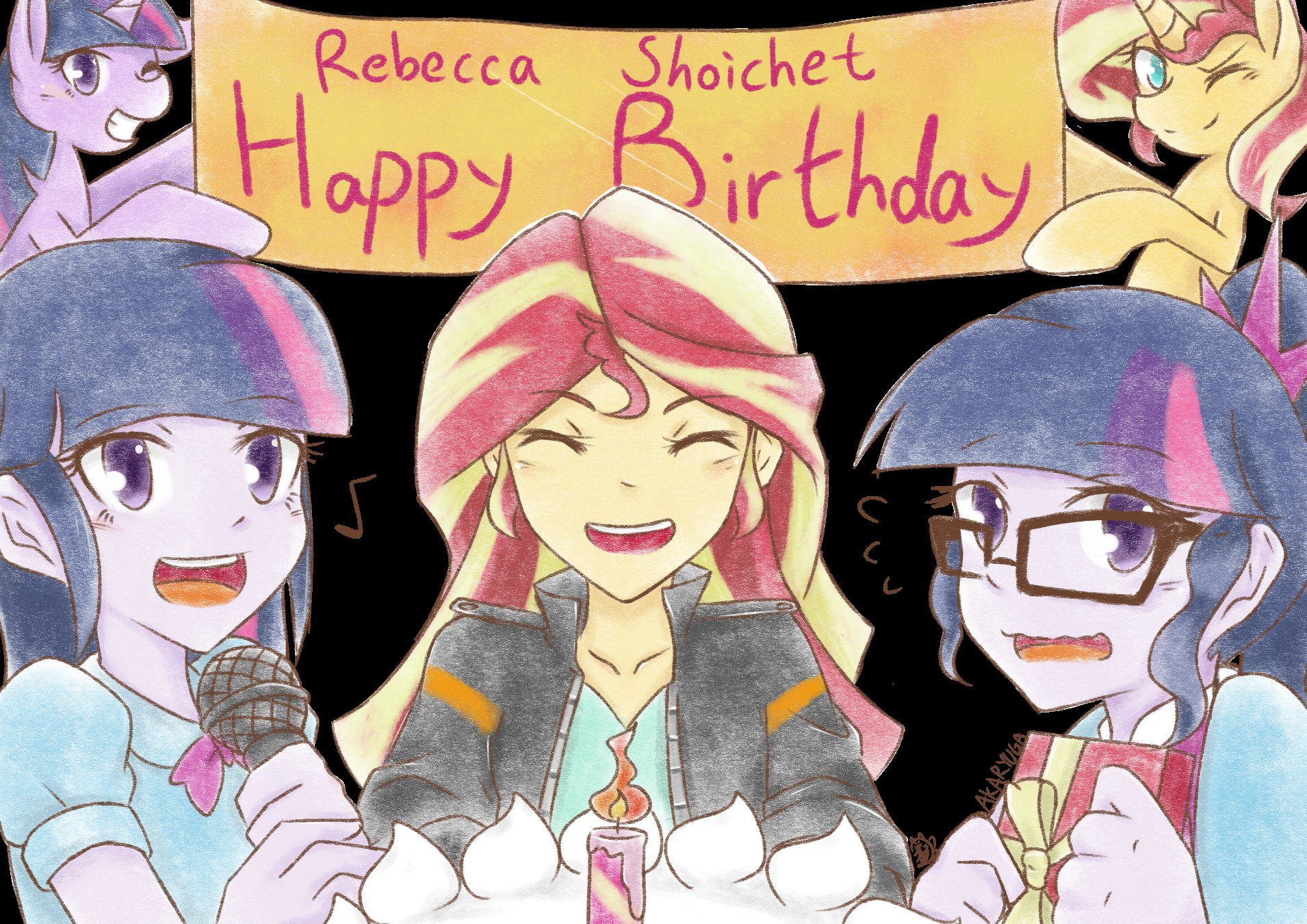 Happy birthday Rebecca Shoichet      