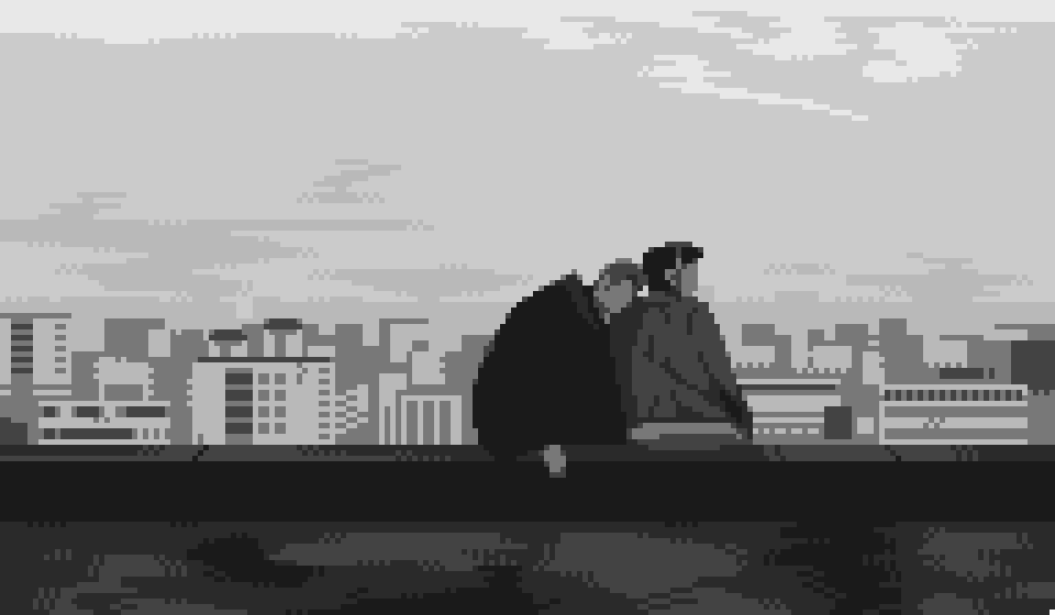 useless_pursuit's tweet photo. Wings of Desire (Wim Wenders), studies
#pixelart #ドット絵 https://t.co/Evv7NzOzI7