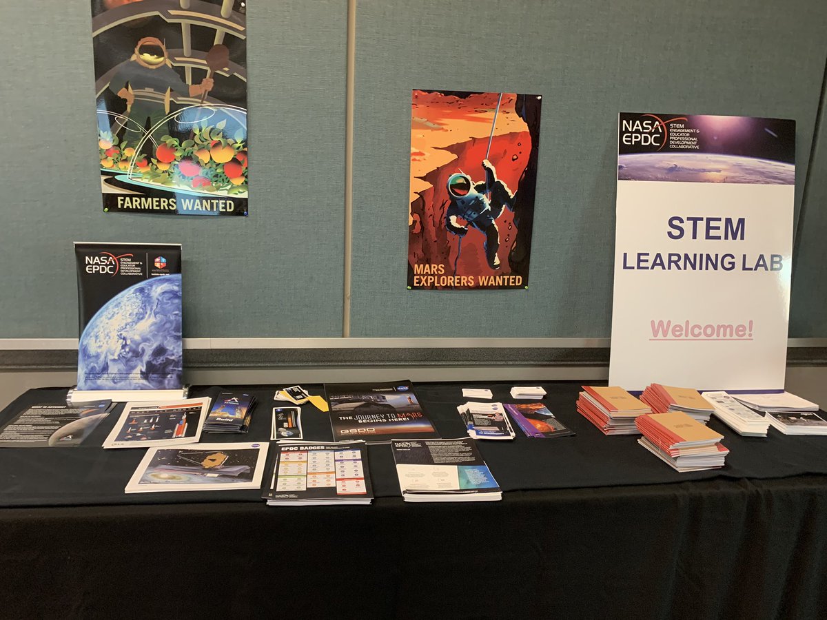 DrSamuelGarcia's tweet photo. @NASAEPDC hosting the STEM Learning Lab @AssocTeacherEd #ATE2020 #NASASTEMEPDC https://t.co/zLRR2kGJGv