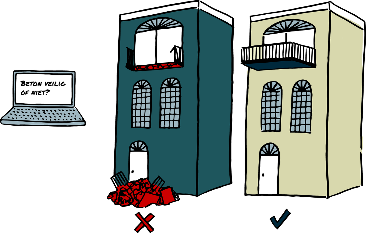 OnderzoekOdisee's tweet image. Hoe veilig is jouw betonnen balkon nog ?
In het onderzoeksproject 'Balcon-e' ontwikkelen onderzoekers uit @odiseehogesch een rekentool om de constructieve veiligheid van betonnen balkons objectief te beoordelen.
#OdiseePWO  
#DUBiT  #bouw 
Zie ook
praktijkgerichtonderzoek.odisee.be/?q=projecten%2…