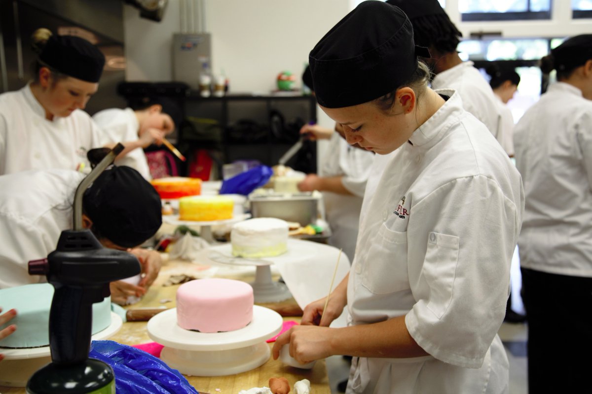 escoffierschool's tweet photo. We want to wish all our #Austin and #Boulder campus students good luck as they begin their quest for #culinary and #pastry careers today! #escoffier #pastryschool #culinaryschool #chef #food #ADayAtEscoffier #culinaryarts #pastryarts #futurechef #culinarystudent #pastrystudent https://t.co/ot7RbHiIWi