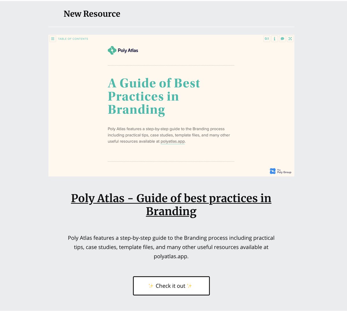 Poly_Atlas's tweet image. We’re stoked about being featured in the awesome design newsletter @creativerly  › polyatlas.app/creativerly