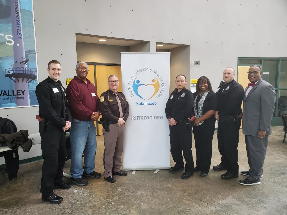 Another successful Truth, Racial Healing &amp; Transformation event.  Thank you KVCC Police Academy for bringing this group together!