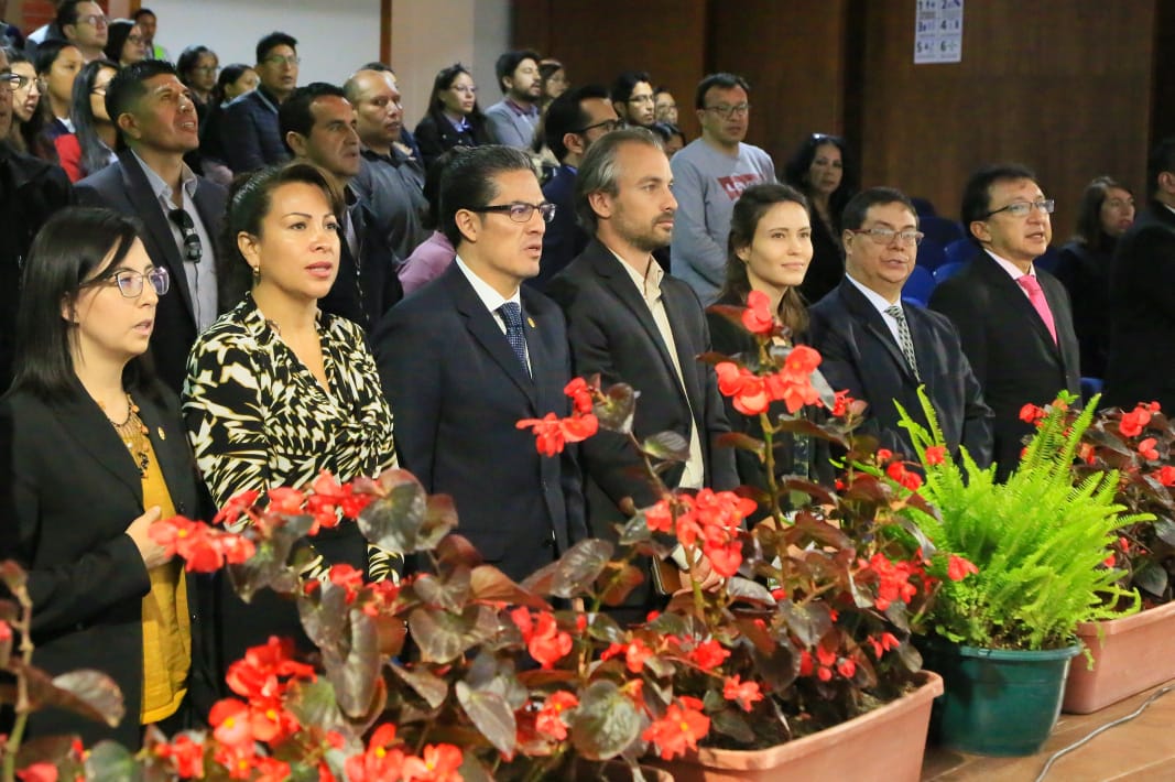 gadambato's tweet photo. #GADMAInforma | El alcalde de Ambato, Dr. Javier Altamirano Sánchez inauguró en la mañana de este lunes 17 de febrero el foro ‘Catastro y Concepto de Tratamiento de Aguas Residuales del parque Industrial Ambato’.
#AmbatoLaGranCiudad https://t.co/96oAcrJJP9