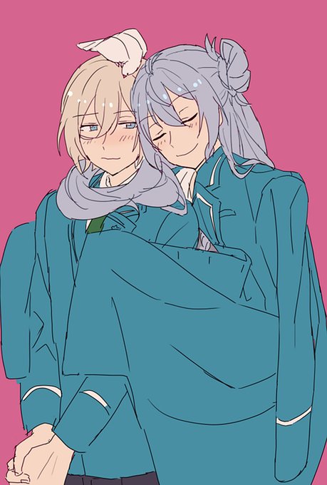渉の制服はどうして丈が長いの?それはあなたをあっためちゃうためです!みたいな絵だったこれは 