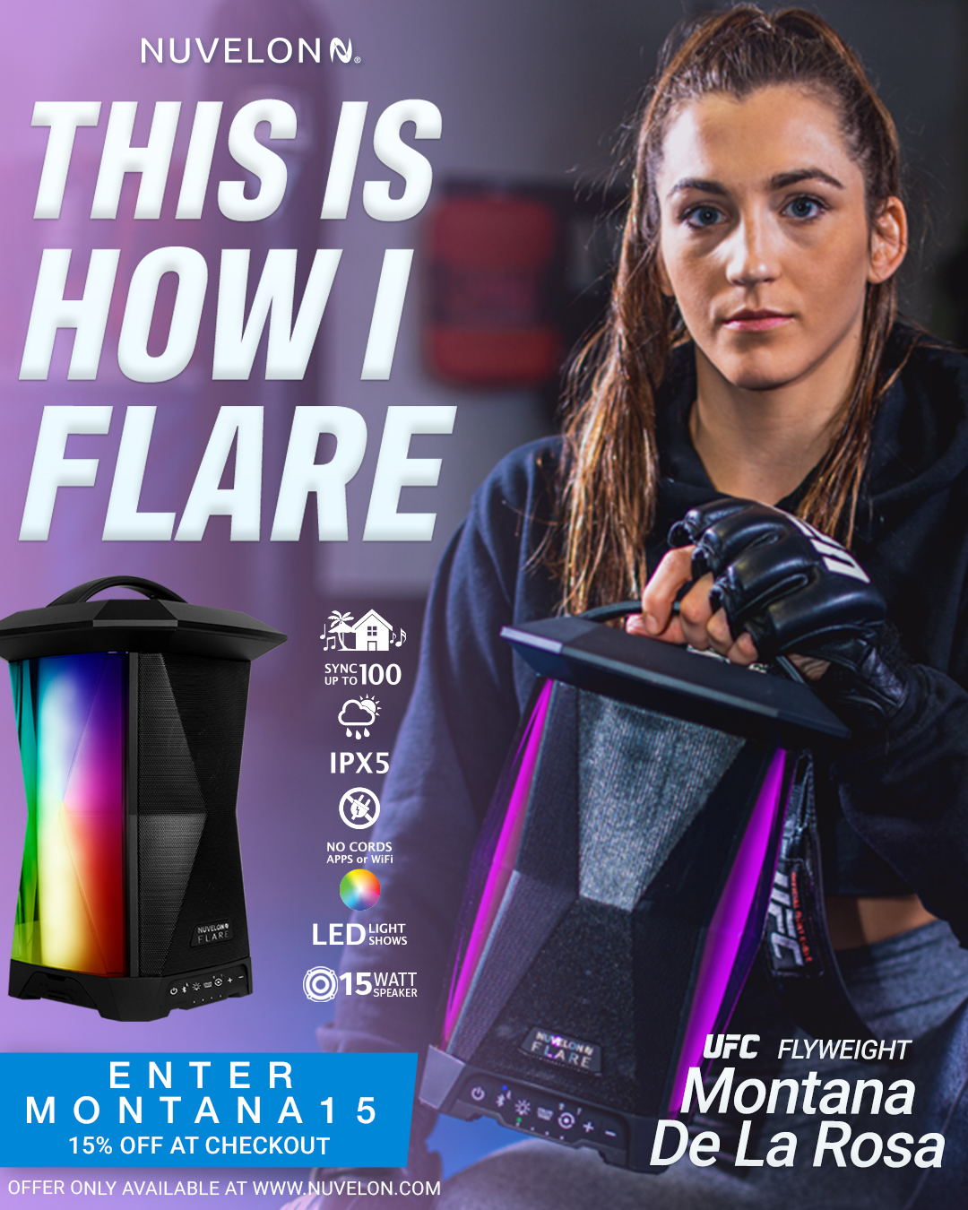 nuvelon flare speaker