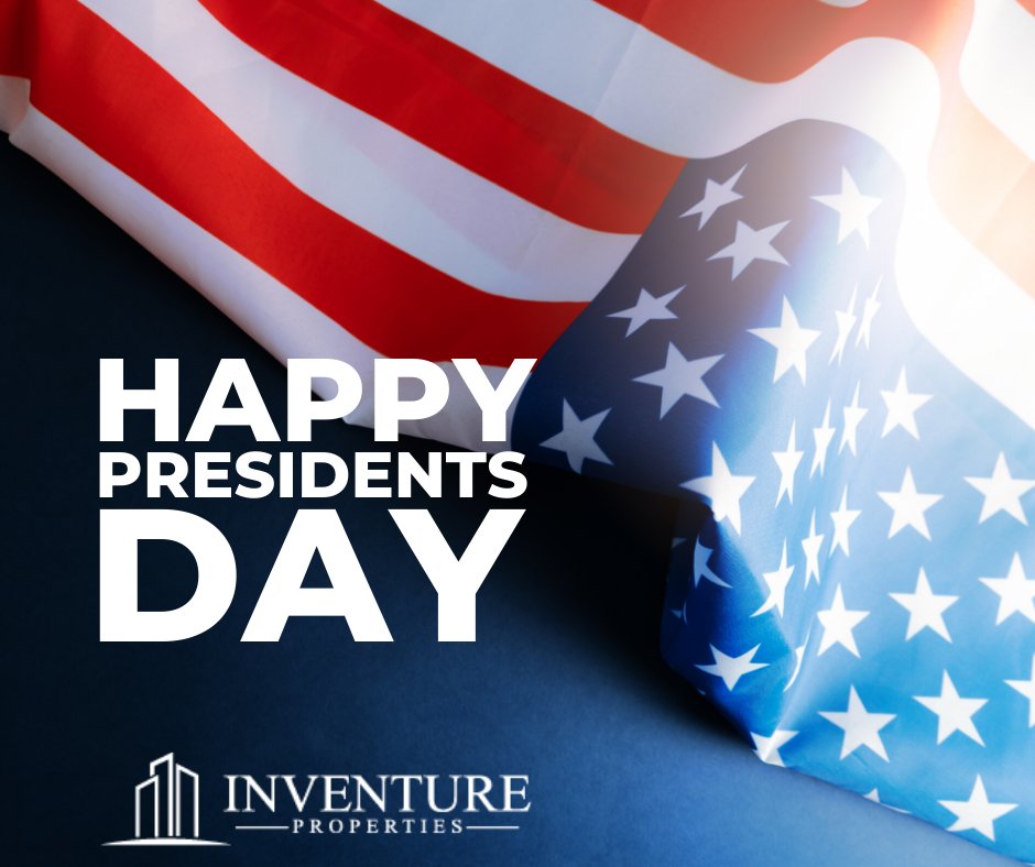 InventureLLC's tweet photo. Happy Presidents Day from everyone at Inventure Properties! https://t.co/0oIjSyz0Ju