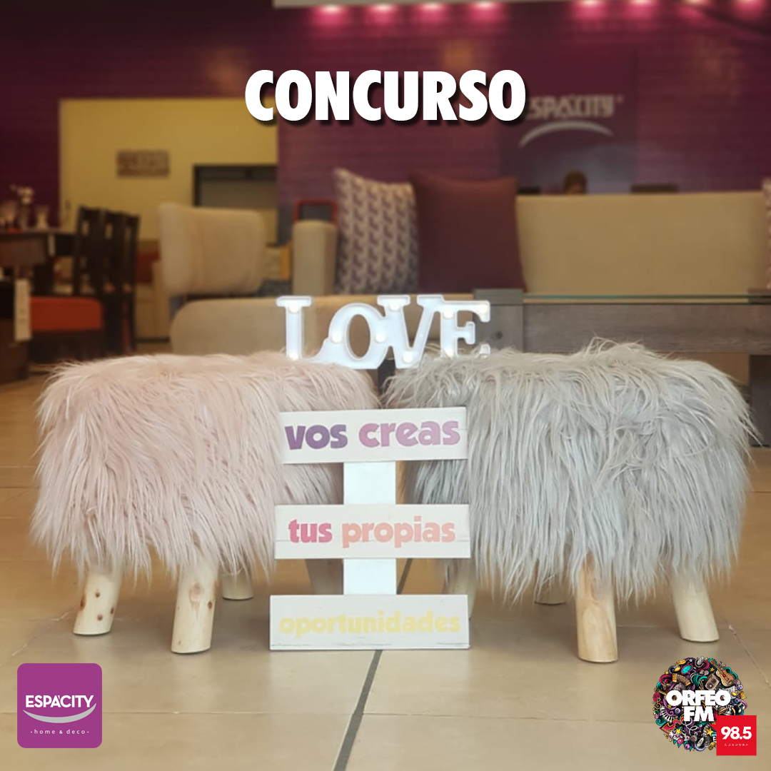 OrfeoFM's tweet photo. ¿Te gustaría tener estos pufs en el living de tu casa? ✨
#OrfeoFM y #Espacity tienen para vos dos pufs ovalados + la deco de la foto (cuadro + Love con Luz led) 😍😍
Comentá con tus datos y participá.
https://t.co/kY8zWw5zIF https://t.co/I0x7gg3sam