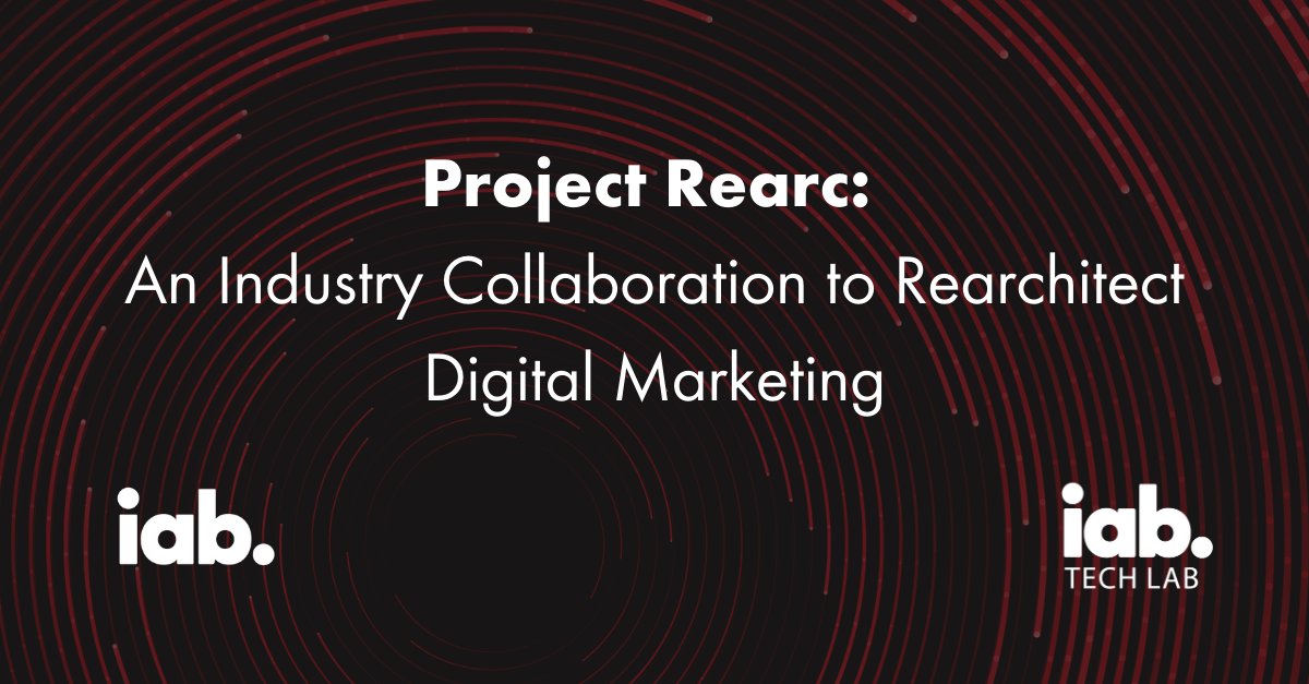 iab's tweet image. #ProjectRearc is an initiative to get stakeholders across the digital advertising &amp;amp; media supply chain working together to make the internet a better place for consumers. Learn how @IABTechLab helps the tech community solve some of the challenges: bit.ly/37sFFtU #IABALM