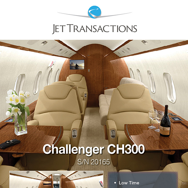 leader_luxury's tweet photo. New to market - #Challenger #CH300 at JetTransactions
Low time
ADS-B Out
More details at: https://t.co/jH2OV3Ew0m
#bizjet #bizav #aircraftforsale #privatejet #privateflying #jetforsale #businessaviation https://t.co/icM77R4o4c