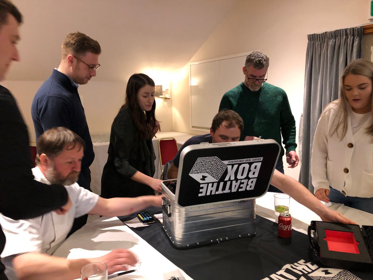 TeamChallengeCo's tweet photo. Great to showcase our #BeatTheBox product to @Kingennieresort earlier this month. A fantastic event with flexible meeting space, stunning setting and wonderful hospitality. We're looking forward to being back here throughout the year delivering events for client's. #TeamBuilding https://t.co/2qxMOL8G1X