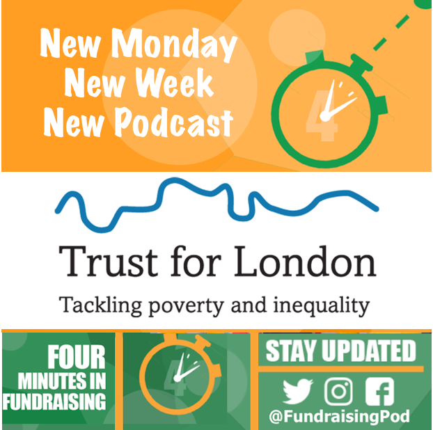fundraisingpod's tweet photo. Thinking of applying to @trustforlondon?
They've got 3 cycles, money to spend &amp; recognise that a variety of approaches are needed to make London fairer! For more #toptips from Grant Manager Abbas, listen now on @Spotify @iTunes or wherever you get your #podcasts.
#MondayMotivaton https://t.co/JZpE55ybBx