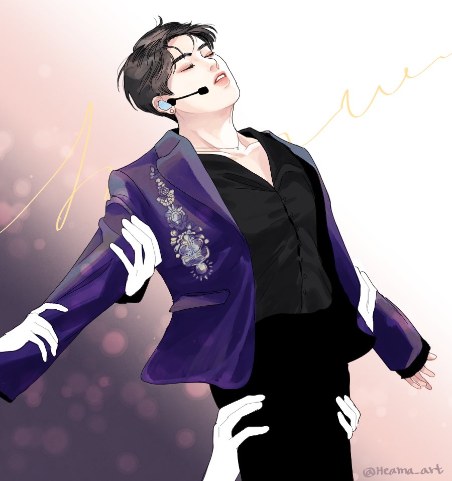 서가대 직캠 보다가 
#하성운 #팬아트