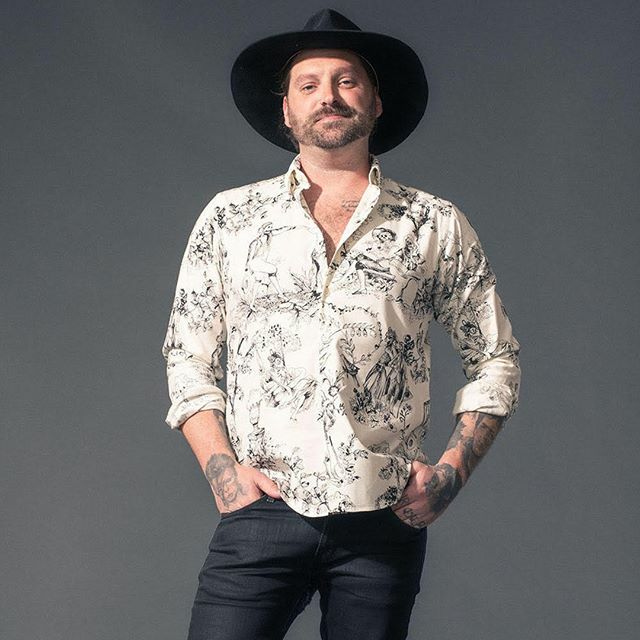 The Living Dead. 
By far the most popular shirt we've ever made. We re-stocked it endlessly until sadly the fabric was discontinued.
But, miracles do happen and we found a very small roll of it in our studio so a few lucky people will get one last chance… ift.tt/2SATsKK