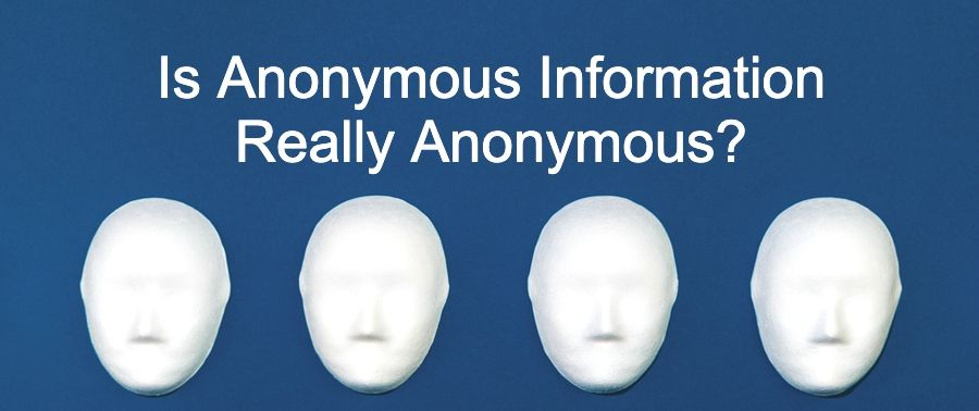 SoloSegment's tweet image. SearchChat #Podcast: Is Anonymous Information Really Anonymous? #anonymousdata #anonymouspersonalization @stevezakur @tcpeter buff.ly/3bDLF6m