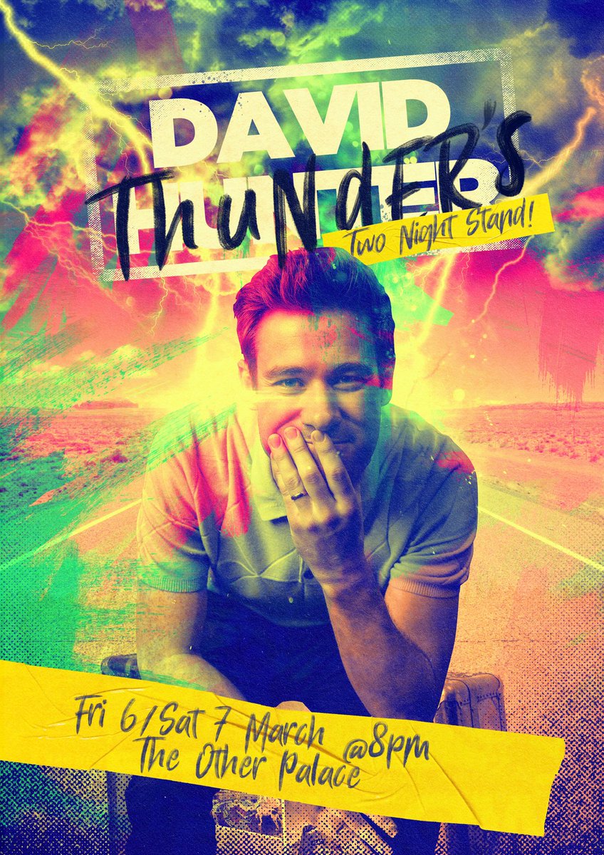 thedavidhunter's tweet photo. Anyone fancy a Two Night Stand?

Tickets on sale MIDDAY TOMORROW for TWO gigs at @theotherpalace,
Friday 6th and Saturday 7th of March.

Tickets for the last gig sold out in just a few hours, so get ‘em quick!

Who’s coming? https://t.co/Wx83jH0sgU