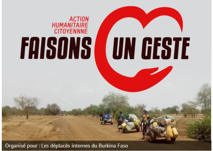 AIBinfos's tweet photo. Burkina : Des bénévoles collectent plus de 23 millions de FCFA pour les déplacés #Iwili  #PDI
https://t.co/fOsJHS5Zxv https://t.co/C2t8azoETM